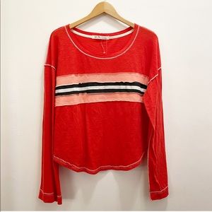 Free People || Ziggy Stripe T-shirt